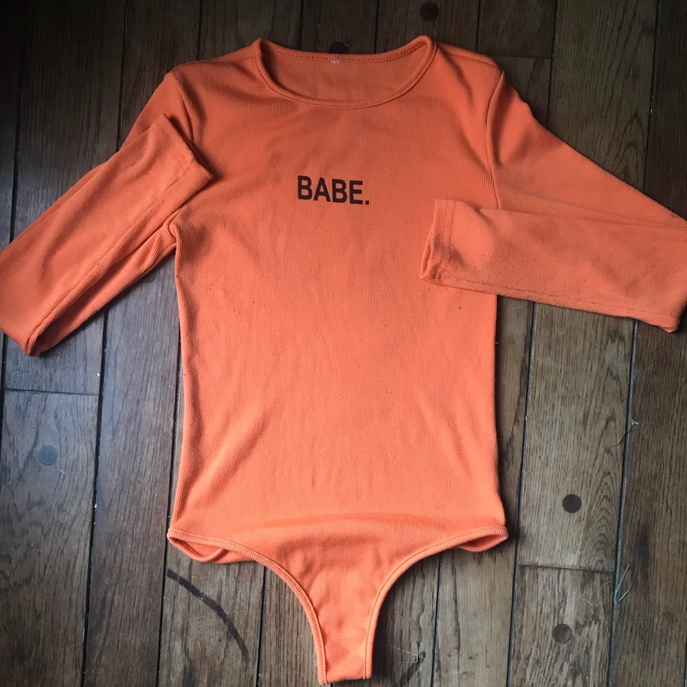 BABE Long Sleeve Bodysuit